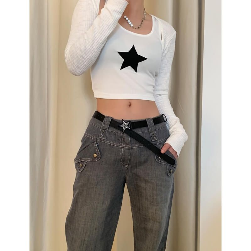 cutiekill-aesthetic-y2k-star-belt-b0039