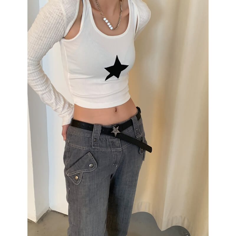 cutiekill-aesthetic-y2k-star-belt-b0039