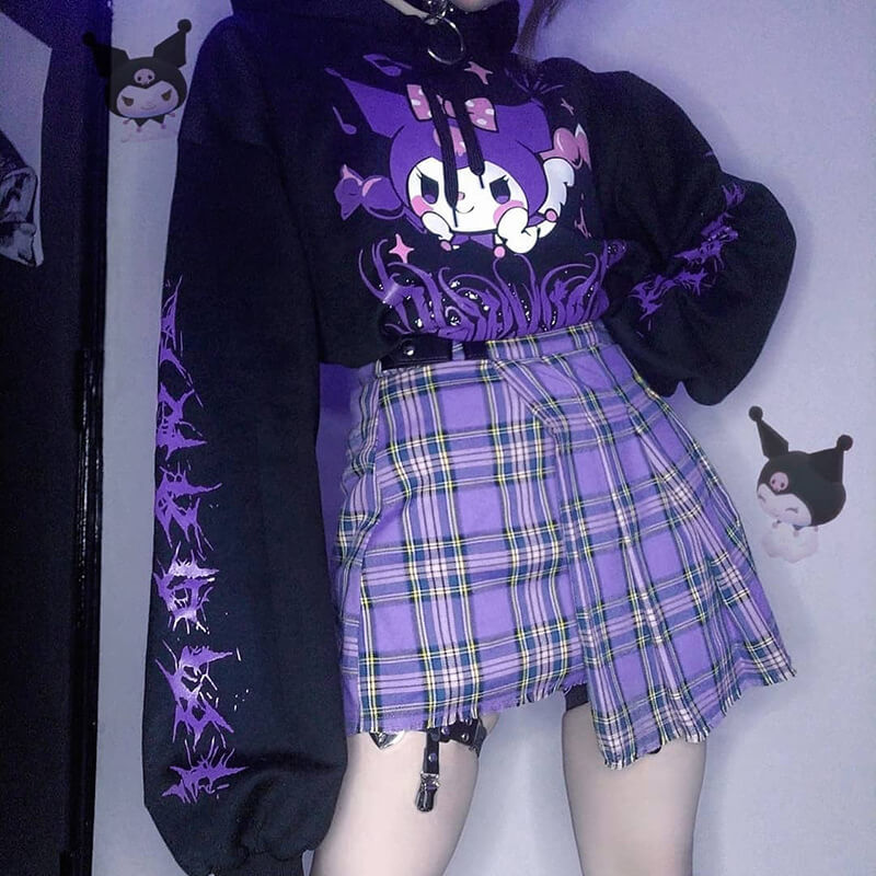 cutiekill-alternative-goth-evil-kuromi-hoodie-jumper-c01196