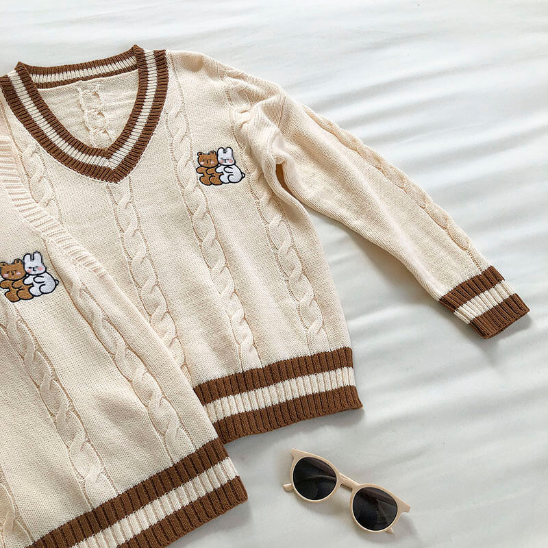 cutiekill-bear-bunny-hug-kawaii-fluffy-sweater-c00964