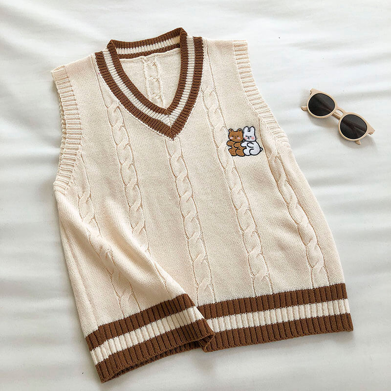 cutiekill-bear-bunny-hug-kawaii-fluffy-sweater-c00964
