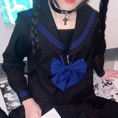 cutiekill-black-blue-jk-sailor-girl-school-uniform-set-jk0013