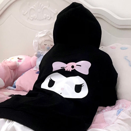 cutiekill-black-kuromi-hoodie-coat-m0046
