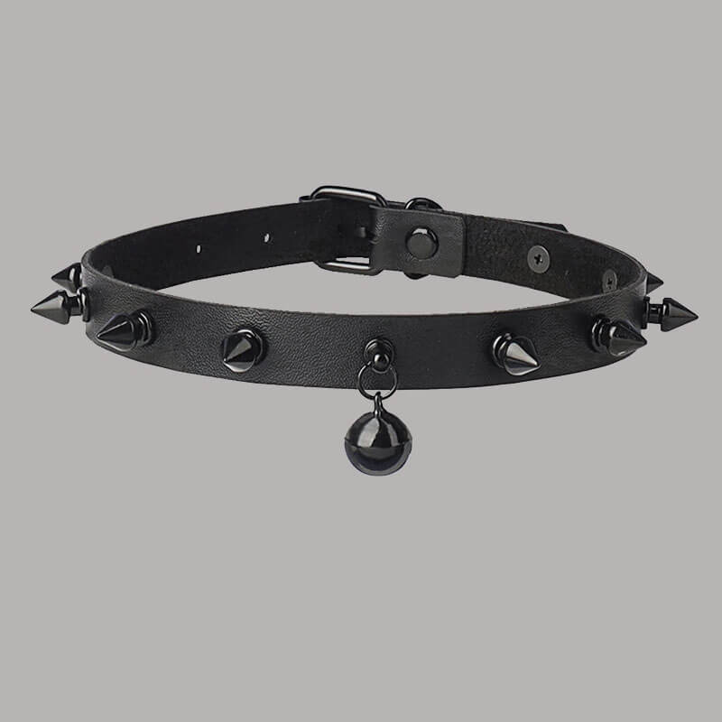 cutiekill-black-rivet-bell-choker-ah0201-5