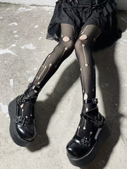 cutiekill-broken-shooting-star-tights-c0142