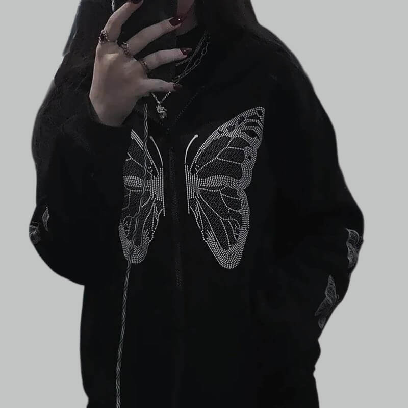 cutiekill-butterflies-zipper-hoodie-ah0242