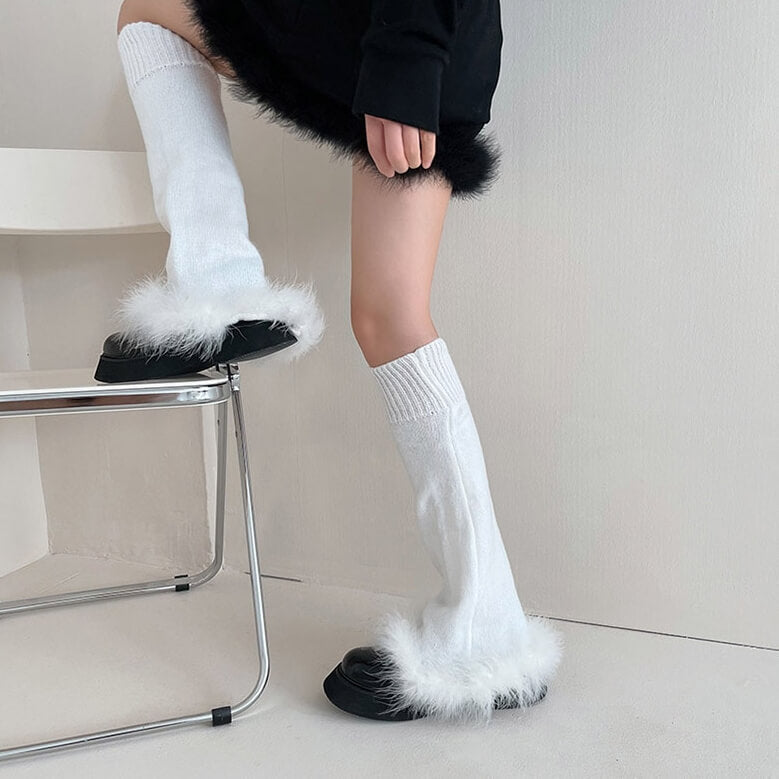 cutiekill-buy-2-get-1fairy-plume-y2k-leg-warmers-c0129