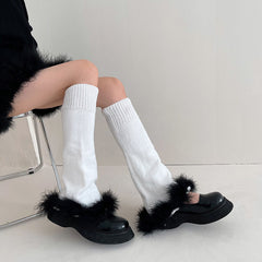 cutiekill-buy-2-get-1fairy-plume-y2k-leg-warmers-c0129