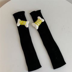cutiekill-candy-bones-y2k-kawaii-leg-warmers-c0157