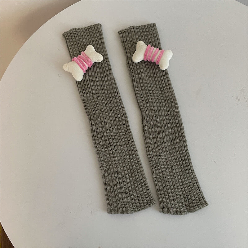 cutiekill-candy-bones-y2k-kawaii-leg-warmers-c0157
