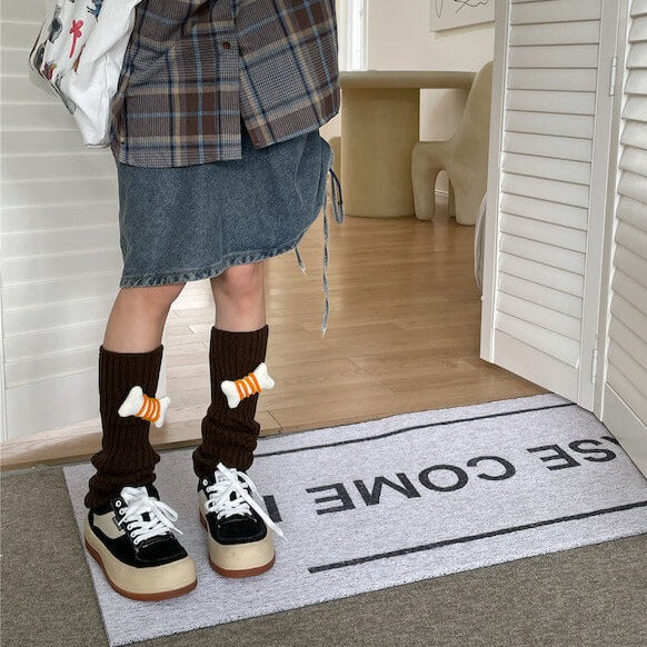cutiekill-candy-bones-y2k-kawaii-leg-warmers-c0157
