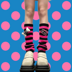 cutiekill-cute-bone-skeleton-leg-warmers-c0179