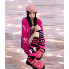 cutiekill-cute-bone-skeleton-leg-warmers-c0179