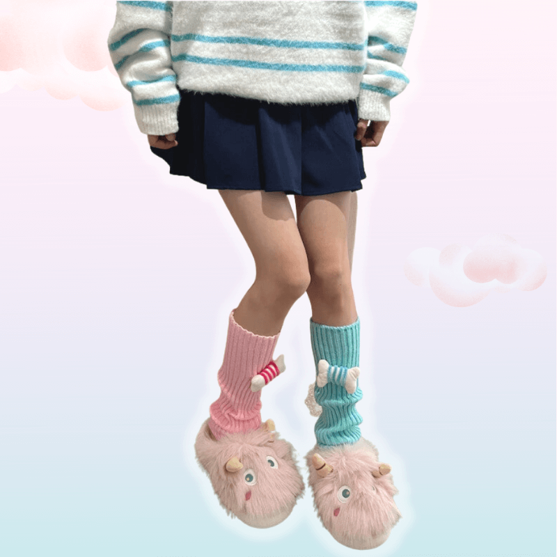 cutiekill-cute-candy-bones-y2k-kawaii-leg-warmers-c0157-72