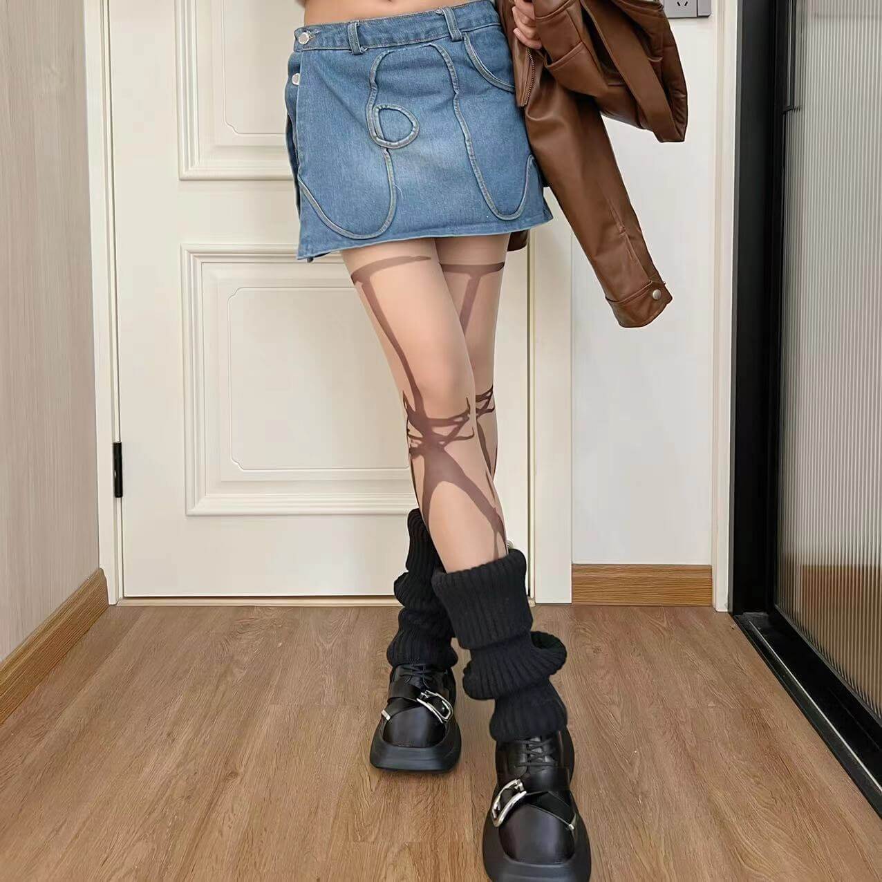 cutiekill-cyber-tattoo-tights-c0249