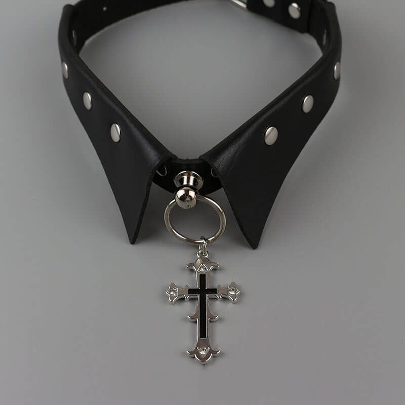 cutiekill-darkness-collar-cross-choker-ah0156