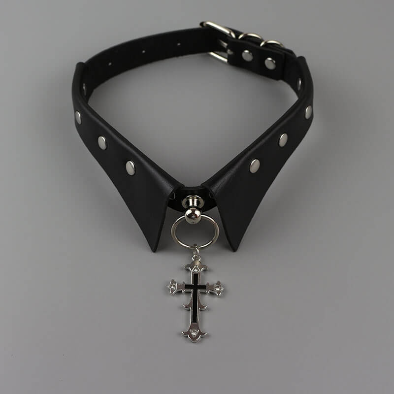 cutiekill-darkness-collar-cross-choker-ah0156
