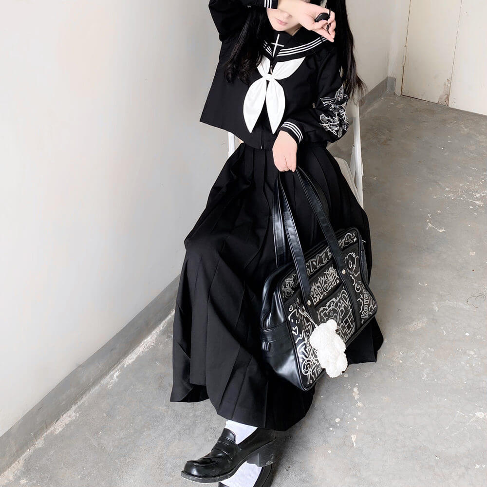 cutiekill-dove-letter-dark-jk-uniform-set-jk0041