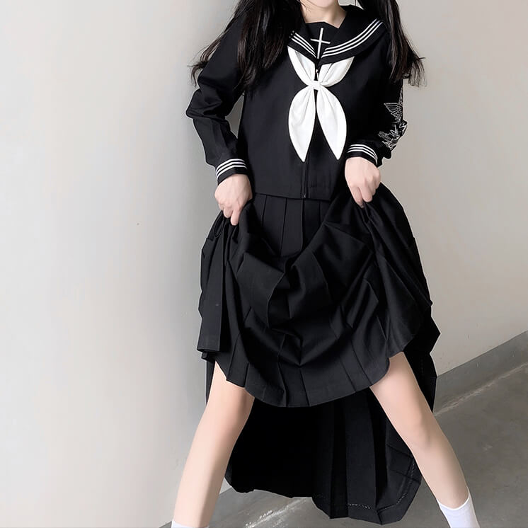 cutiekill-dove-letter-dark-jk-uniform-set-jk0041