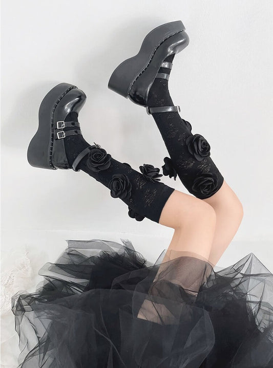 cutiekill-fairy-core-camellia-texture-stockings-c0112