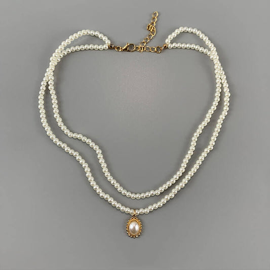 cutiekill-fairy-core-pearl-vintage-necklace-ah0293