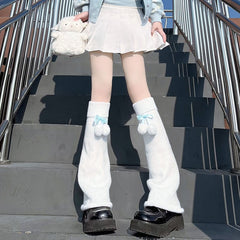 cutiekill-fluffy-pompon-girly-leg-warmers-c0175
