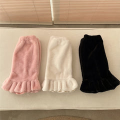 cutiekill-fluffy-vintage-y2k-leg-warmers-c0114