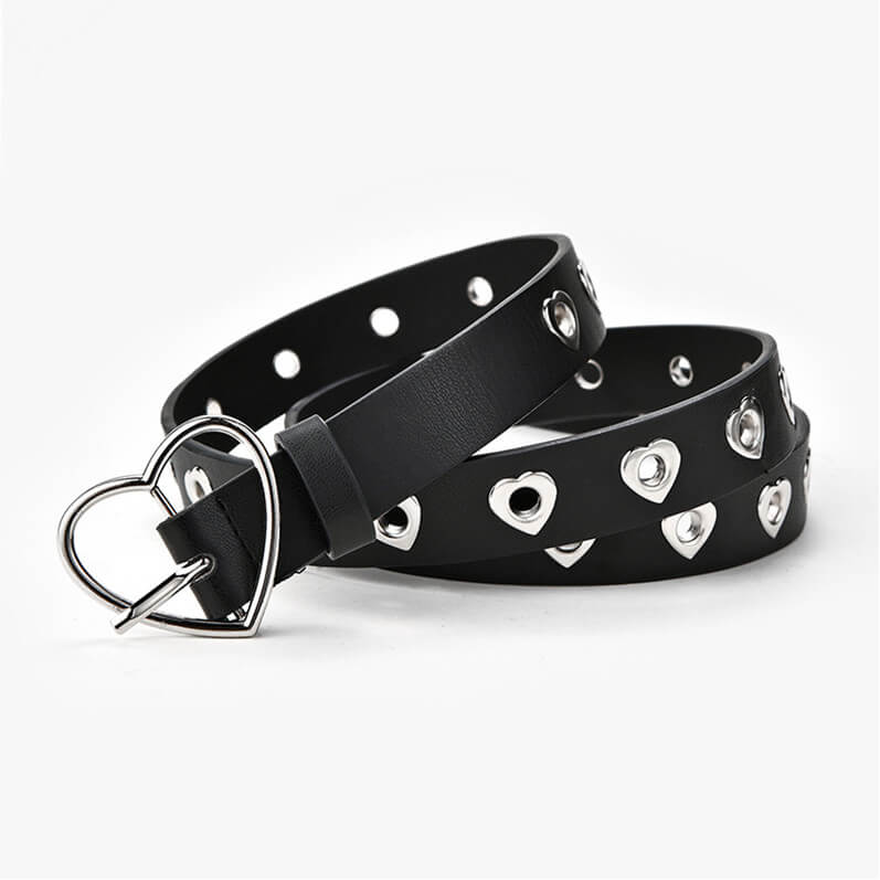 cutiekill-full-of-love-heart-holes-y2k-buckle-belt-c01197