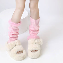 cutiekill-furry-pink-leg-warmers-c0164