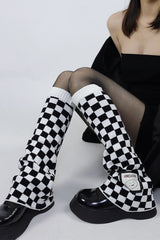 cutiekill-goth-chill-y2k-chessboard-leg-warmers-c0085