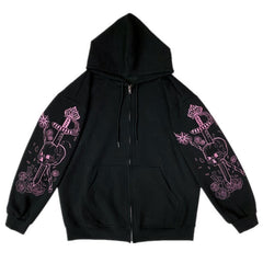 cutiekill-goth-pink-sword-in-skull-hoodie-jacket-ah0038