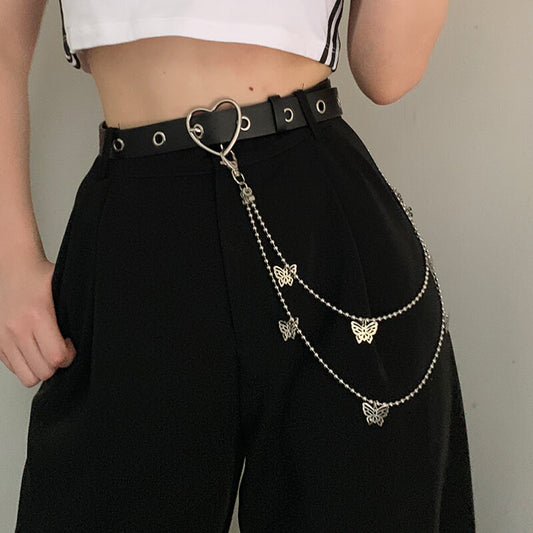 cutiekill-gothic-butterflies-beads-heart-buckle-chain-belt-c00701