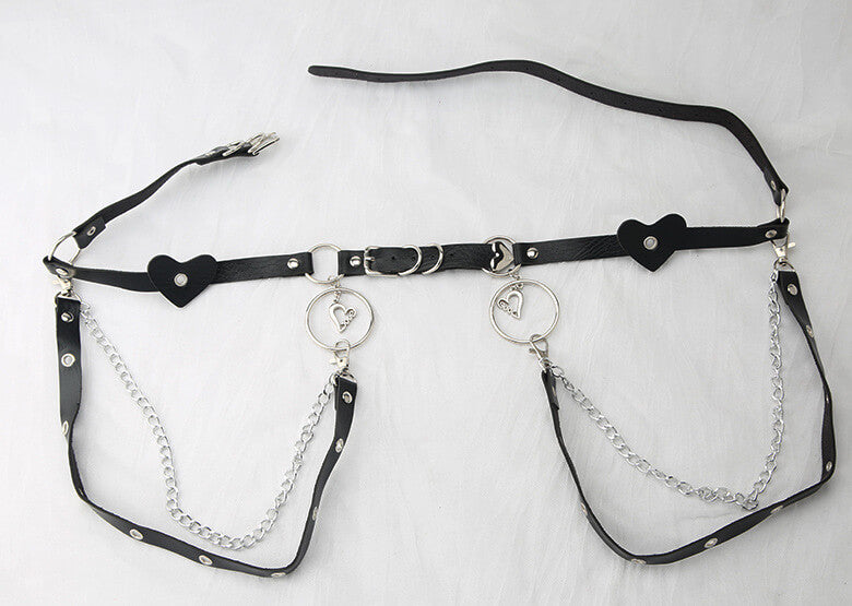 cutiekill-gothic-lolita-twinkle-stars-hearts-body-chain-belt-b0001