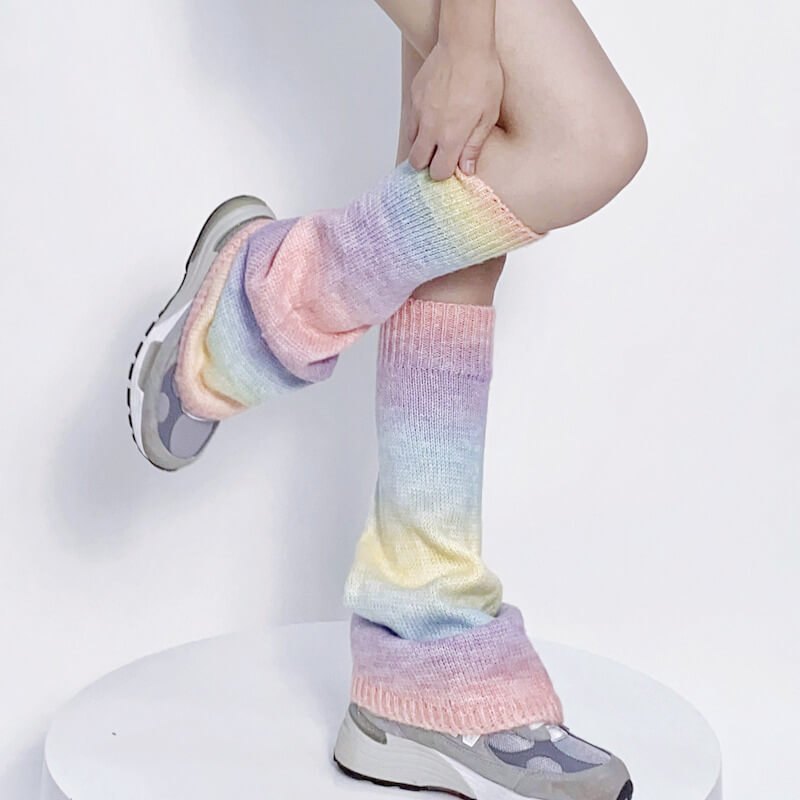 cutiekill-gradient-candy-leg-warmers-c0124