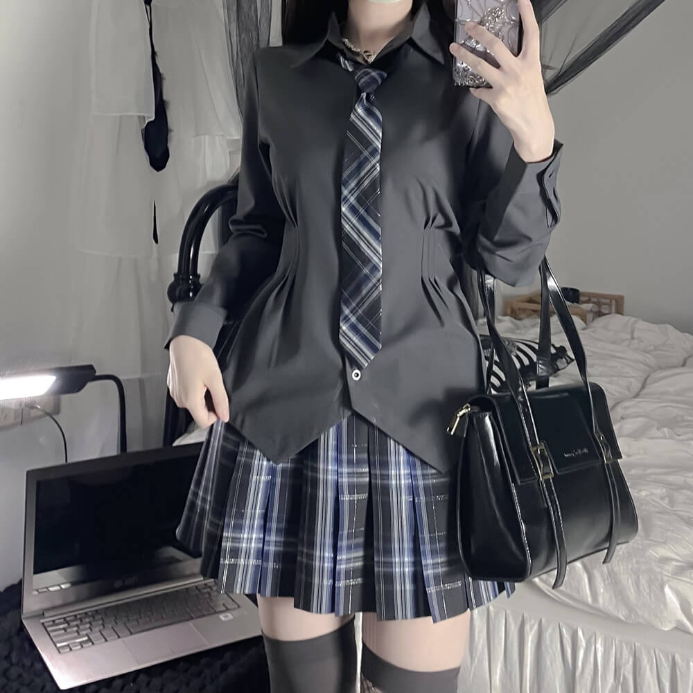 cutiekill-grey-blue-jk-hot-girl-uniform-set-jk0027