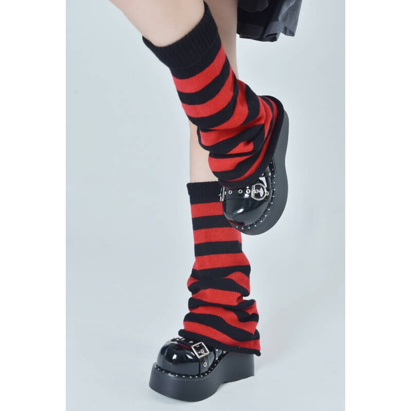 cutiekill-grey-pink-y2k-leg-warmer-c0183