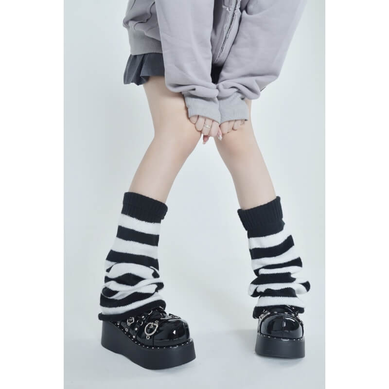 cutiekill-grey-pink-y2k-leg-warmer-c0183