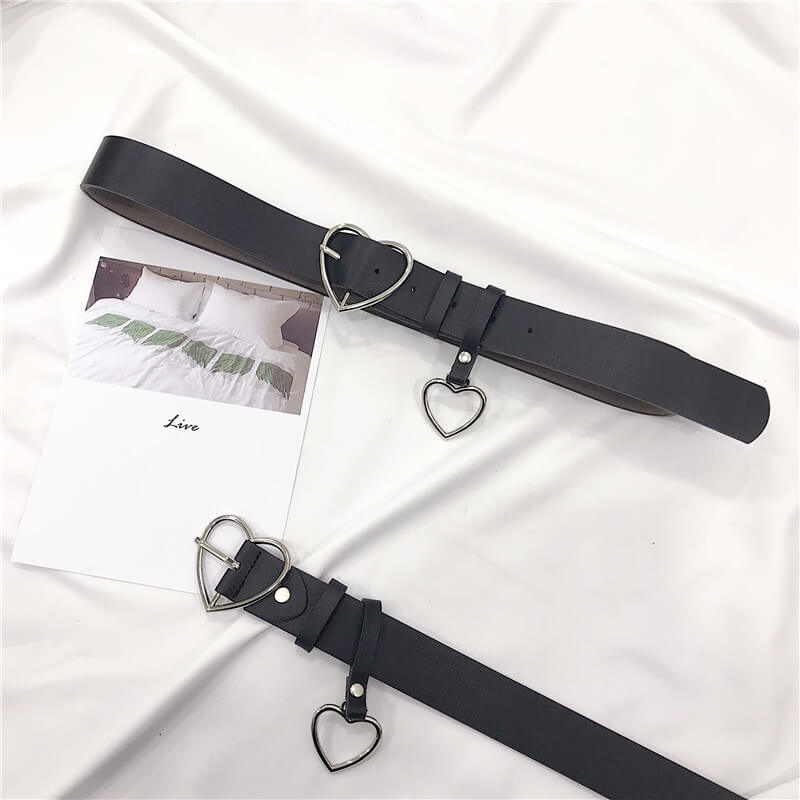 cutiekill-harajuku-gothic-heart-buckle-belt-c01776
