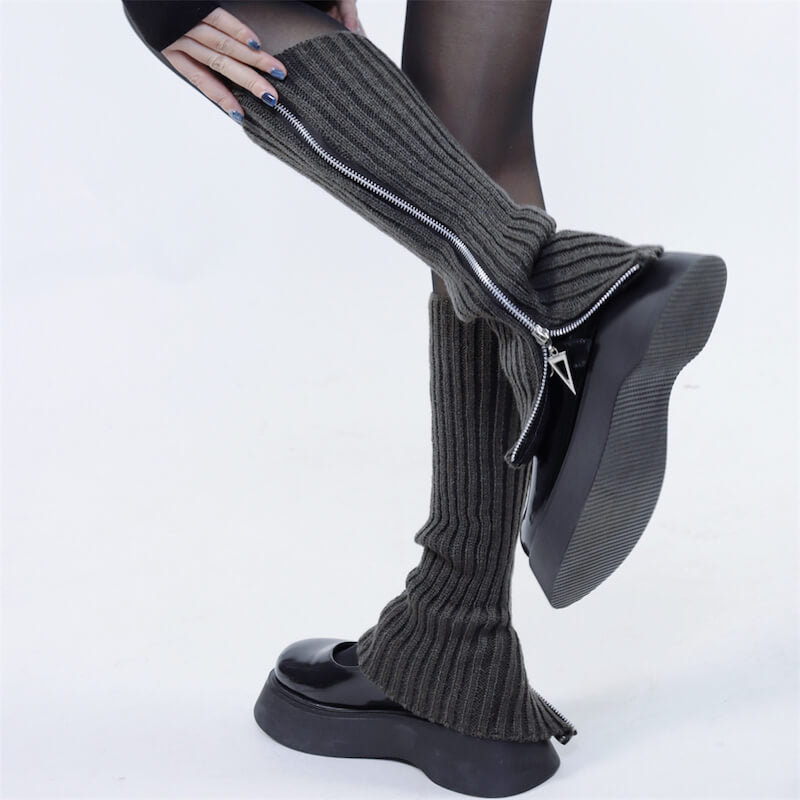 cutiekill-harajuku-punk-lolita-zipper-leg-warmer-c0055