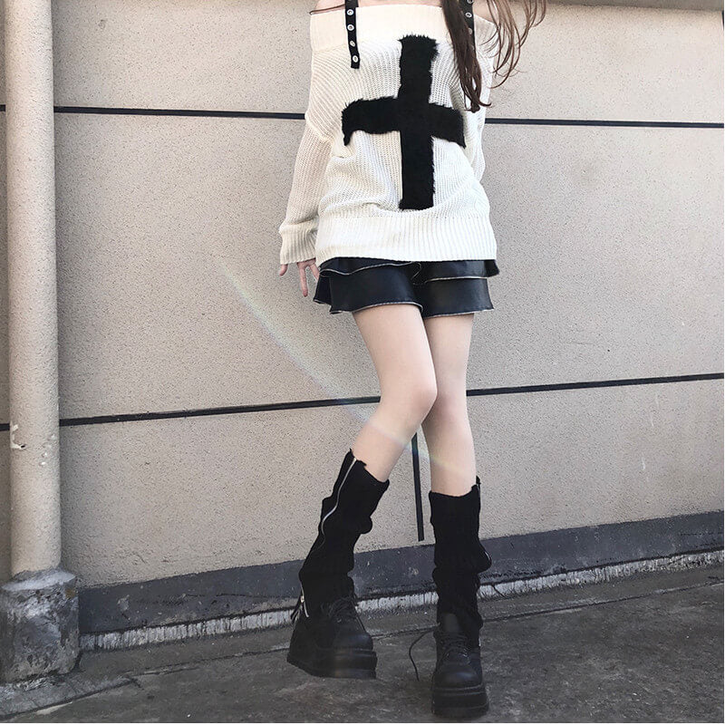 cutiekill-harajuku-punk-lolita-zipper-leg-warmer-c0055