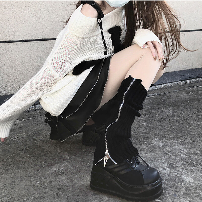 cutiekill-harajuku-punk-lolita-zipper-leg-warmer-c0055