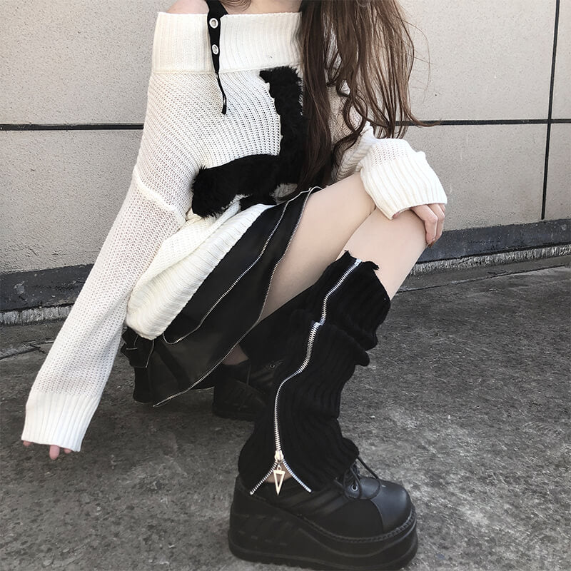 cutiekill-harajuku-punk-lolita-zipper-leg-warmer-c0055