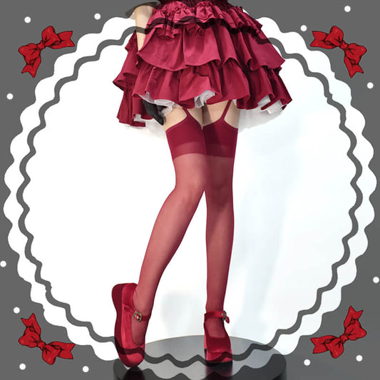 cutiekill-hot-red-suspender-tights-c0147