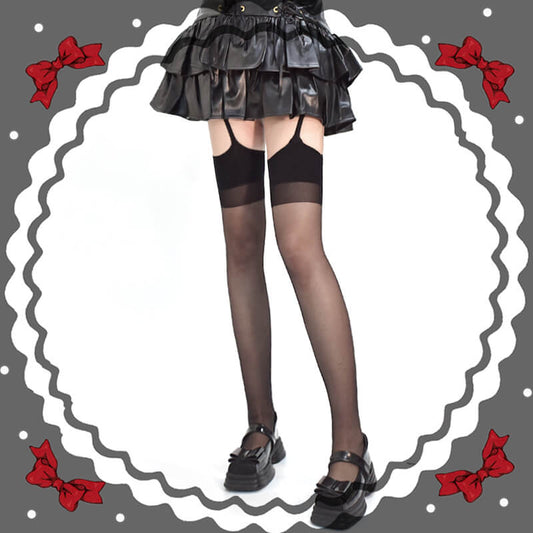 cutiekill-hot-red-suspender-tights-c0147