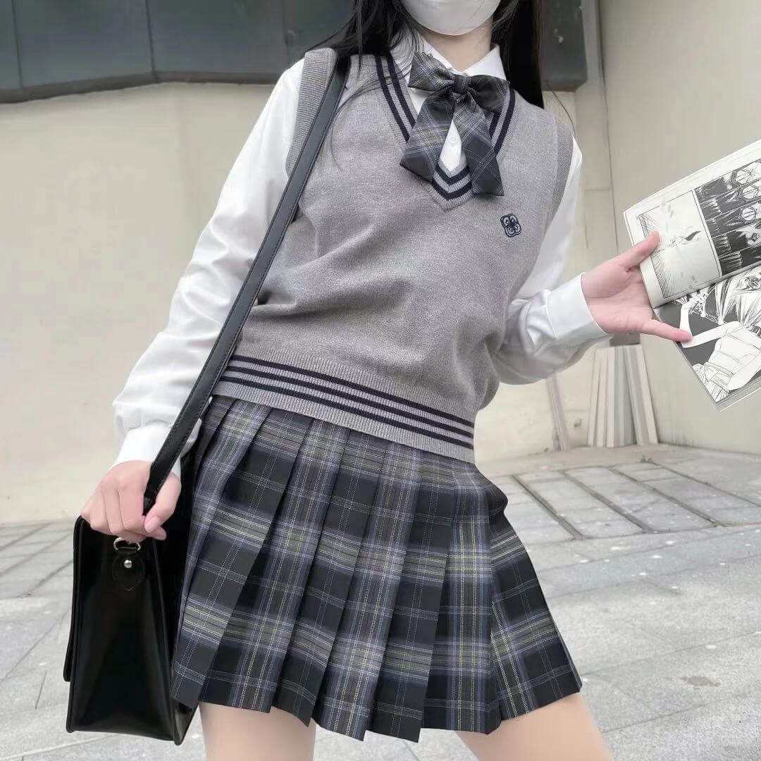 cutiekill-jk-8-color-spring-v-neck-knit-sweater-vest-c01091