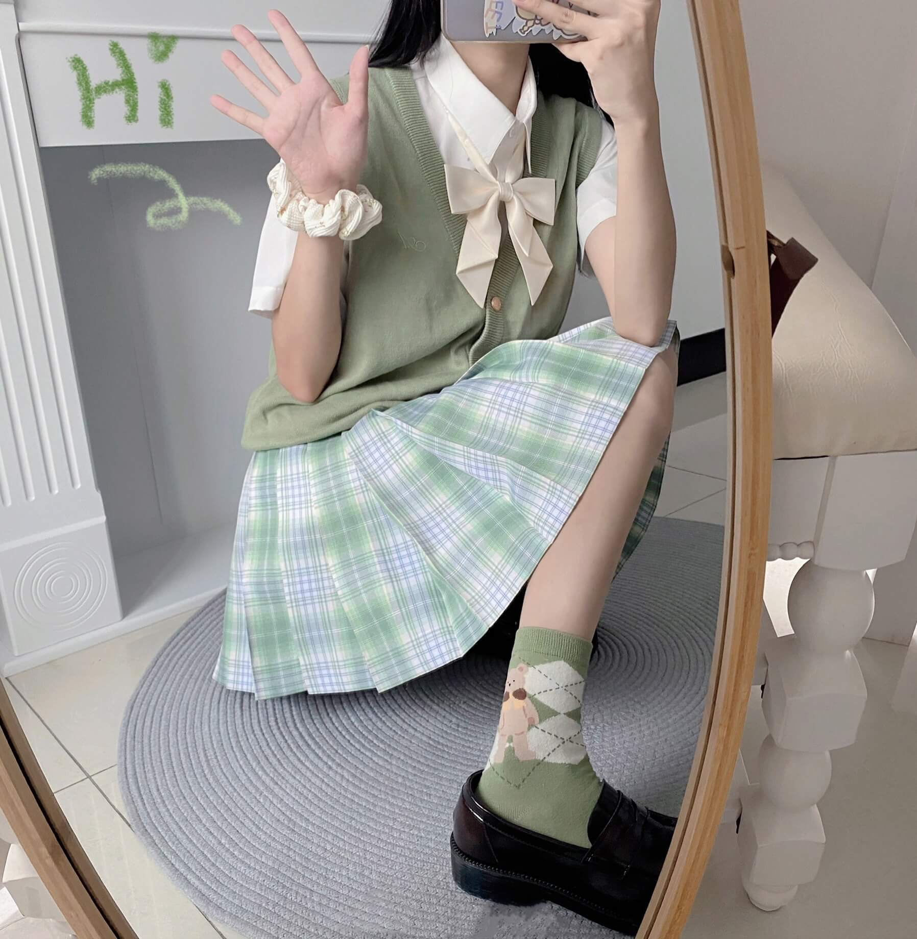 cutiekill-jk-buttons-uniform-knit-sweater-vest-c00745