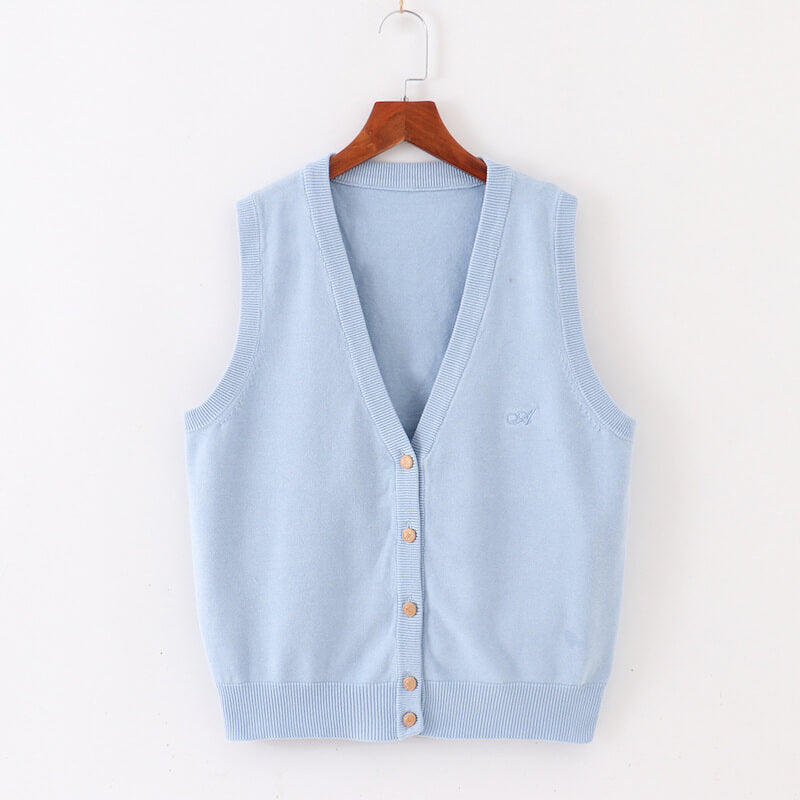 cutiekill-jk-buttons-uniform-knit-sweater-vest-c00745