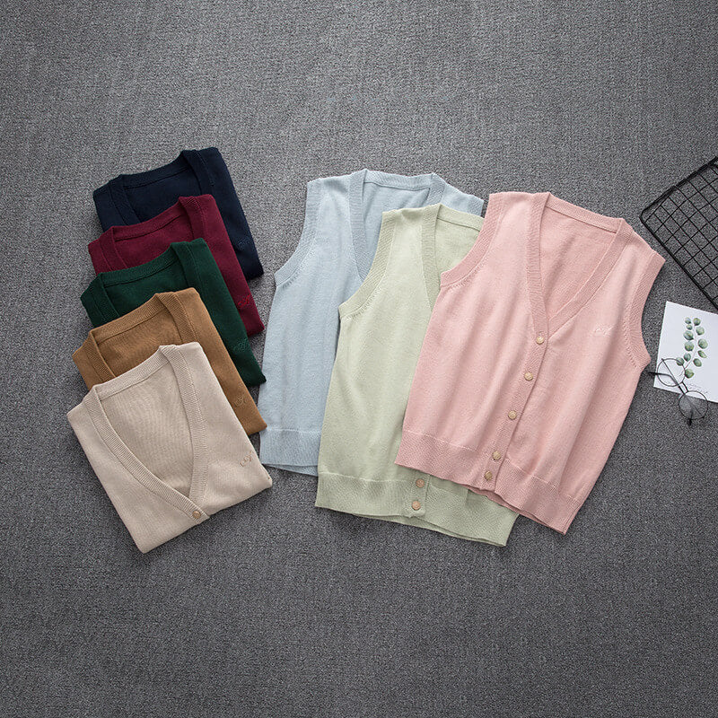 cutiekill-jk-buttons-uniform-knit-sweater-vest-c00745