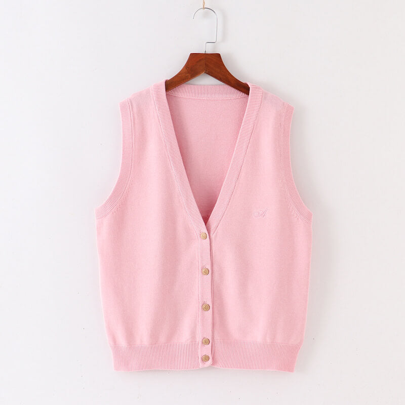 cutiekill-jk-buttons-uniform-knit-sweater-vest-c00745
