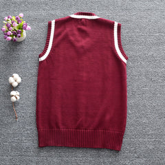 cutiekill-jk-school-uniform-red-blue-sweater-vest-c00958